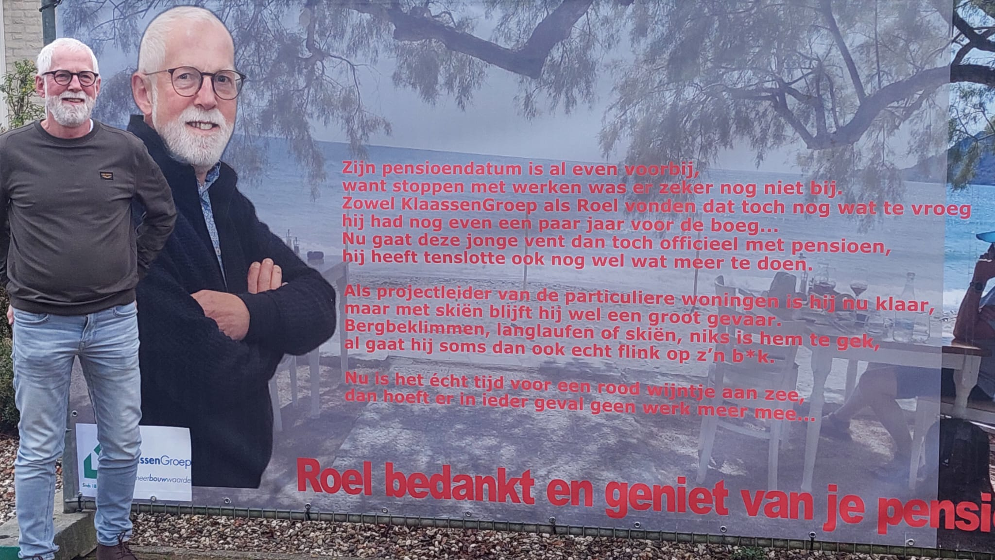 Afscheid Roel en Bert Afscheid Roel en Bert
